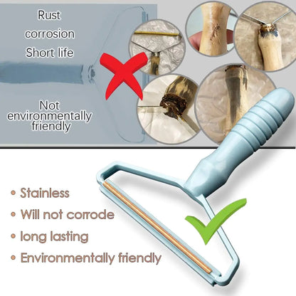 Portable Lint & Pet Hair Remover Brush