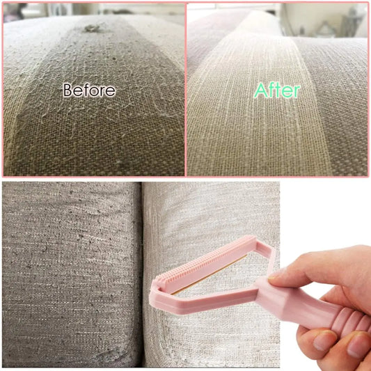 Portable Lint & Pet Hair Remover Brush